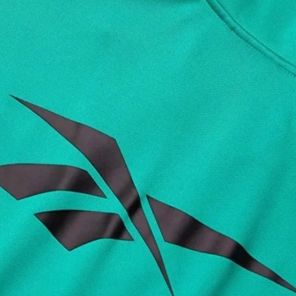 NWT!! Reebok Classic Vintage Tracktop Zip Up Jacket in Emerald Green - Picture 5 of 13